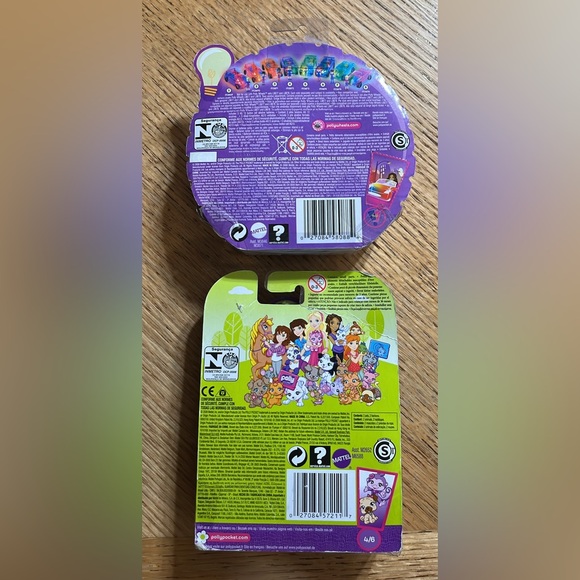 New Polly pocket sets (car/driver and pet monkey and puppy) - Picture 2 of 4
